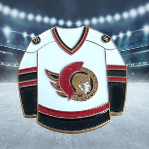 Vintage Ottawa Senators 1990's NHL Hockey Jersey Pin
