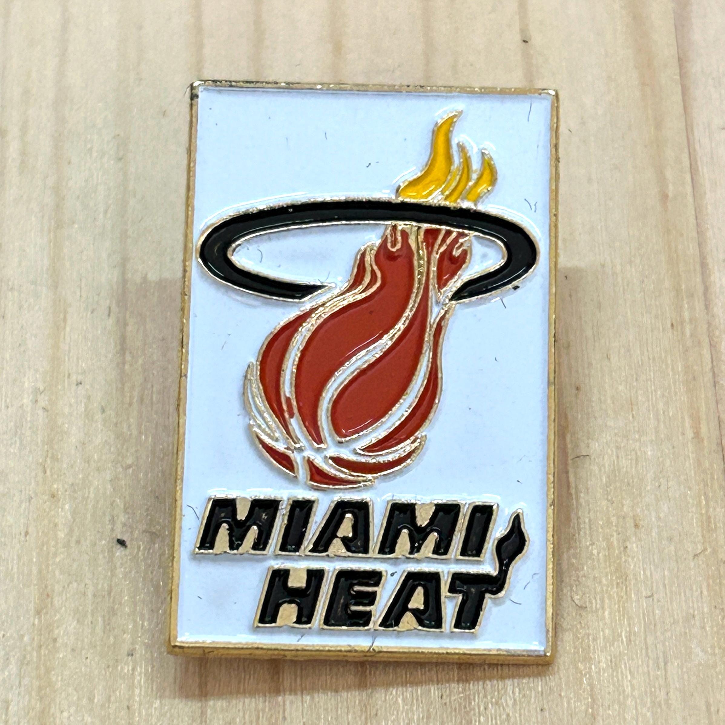 ヴィンテージ マイアミ・ヒート 1980年代 NBA バスケットボール ピン 