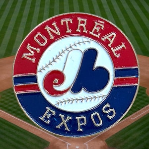 Vintage Montreal Expos 1990's MLB Baseball Pin