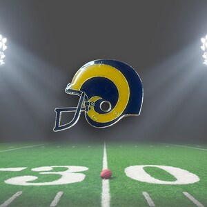 Vintage Los Angeles Rams 1980's NFL Football Helmet Lapel/ Hat Pin