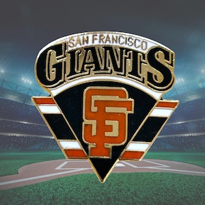 San Francisco Giants Vintage 1980s MLB Baseball Pin