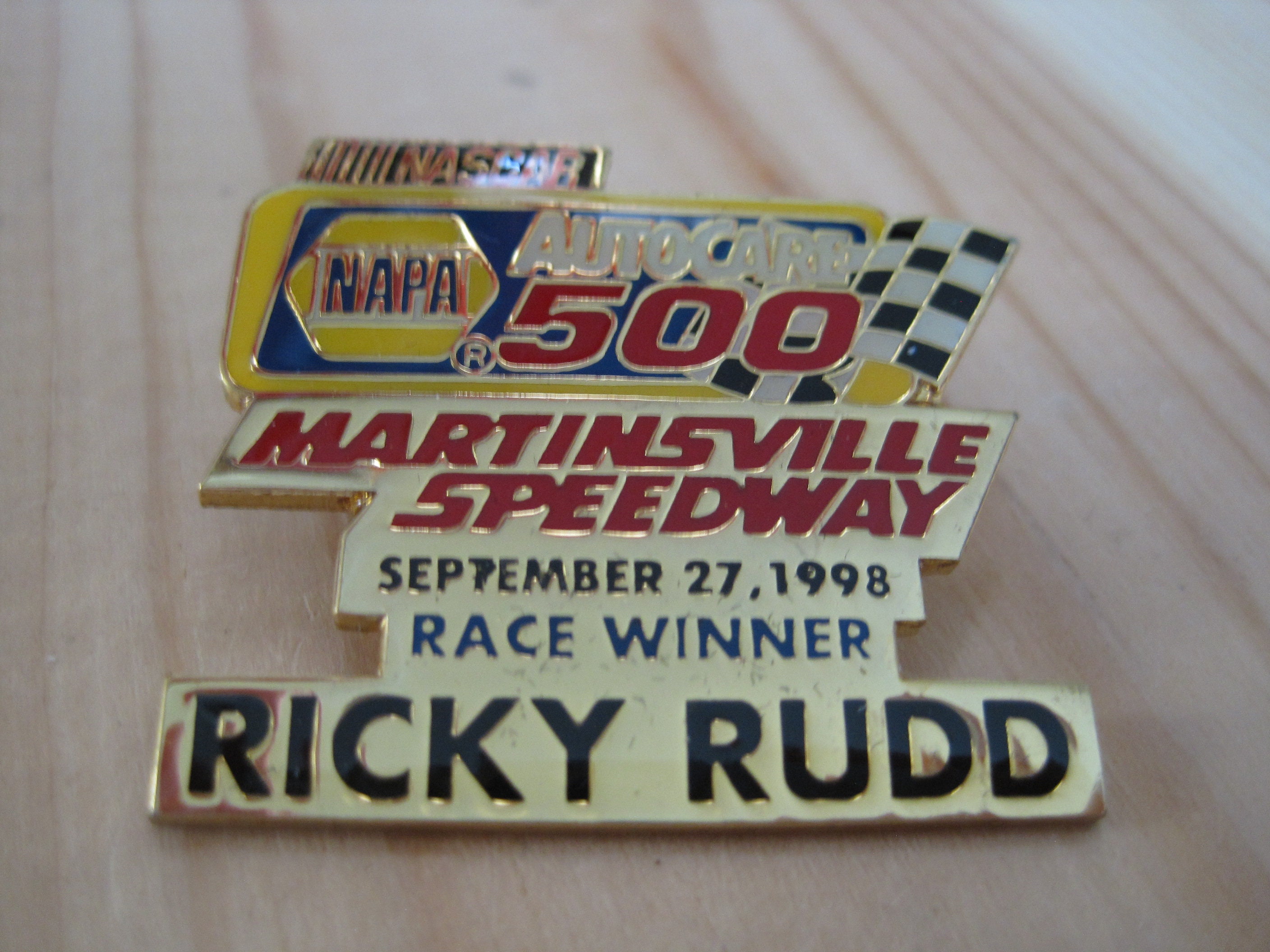 Albert Rudd Racing Ricky Rudd Martinsville 1998