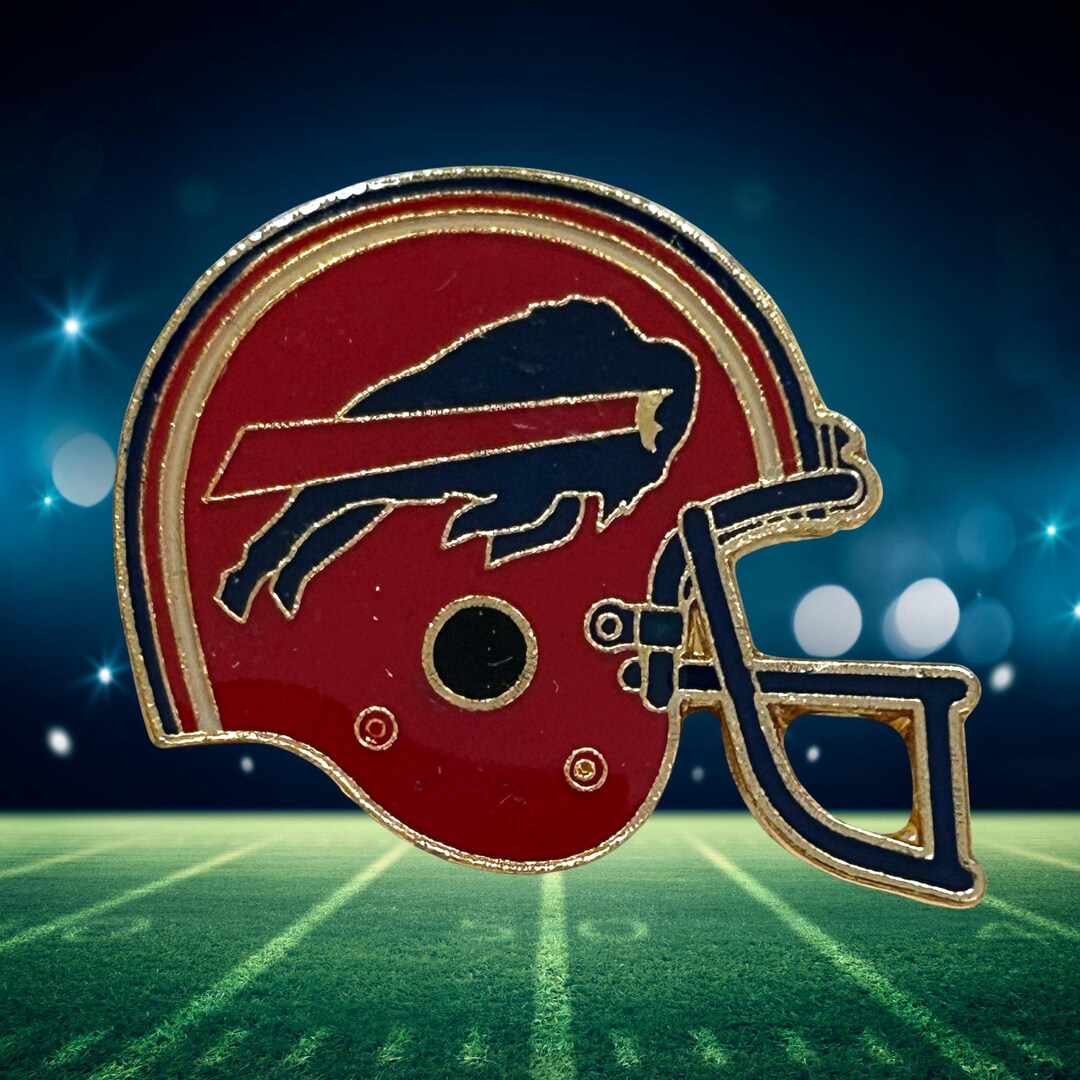 Vintage Buffalo Bills 1980s NFL Football Helmet Pin - Etsy