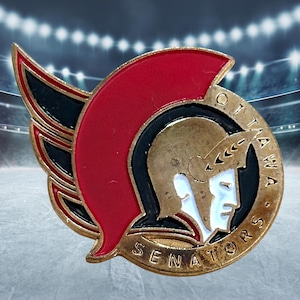 Vintage Ottawa Senators 1990&#39;s NHL Hockey Pin