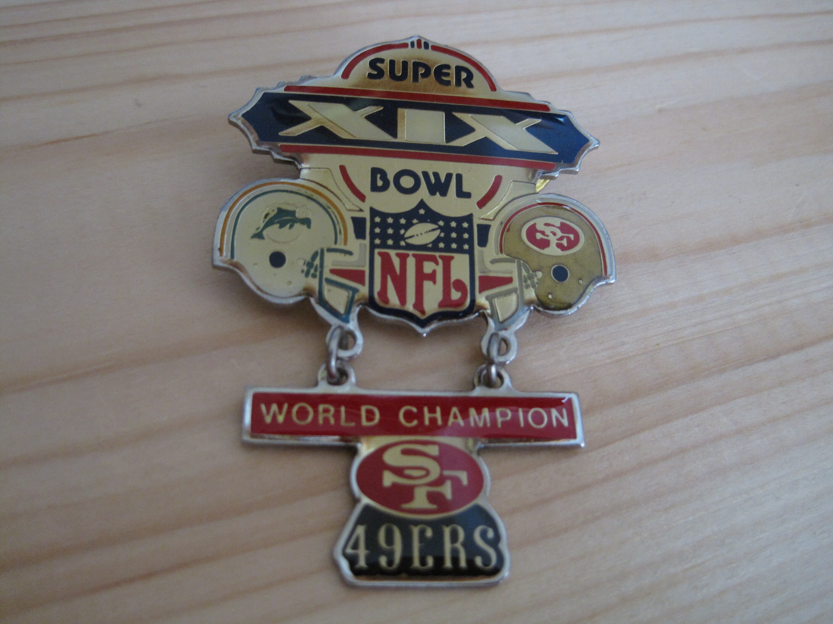 Vintage San Francisco 49ers Super Bowl XIX 1985 Champions vs | Etsy