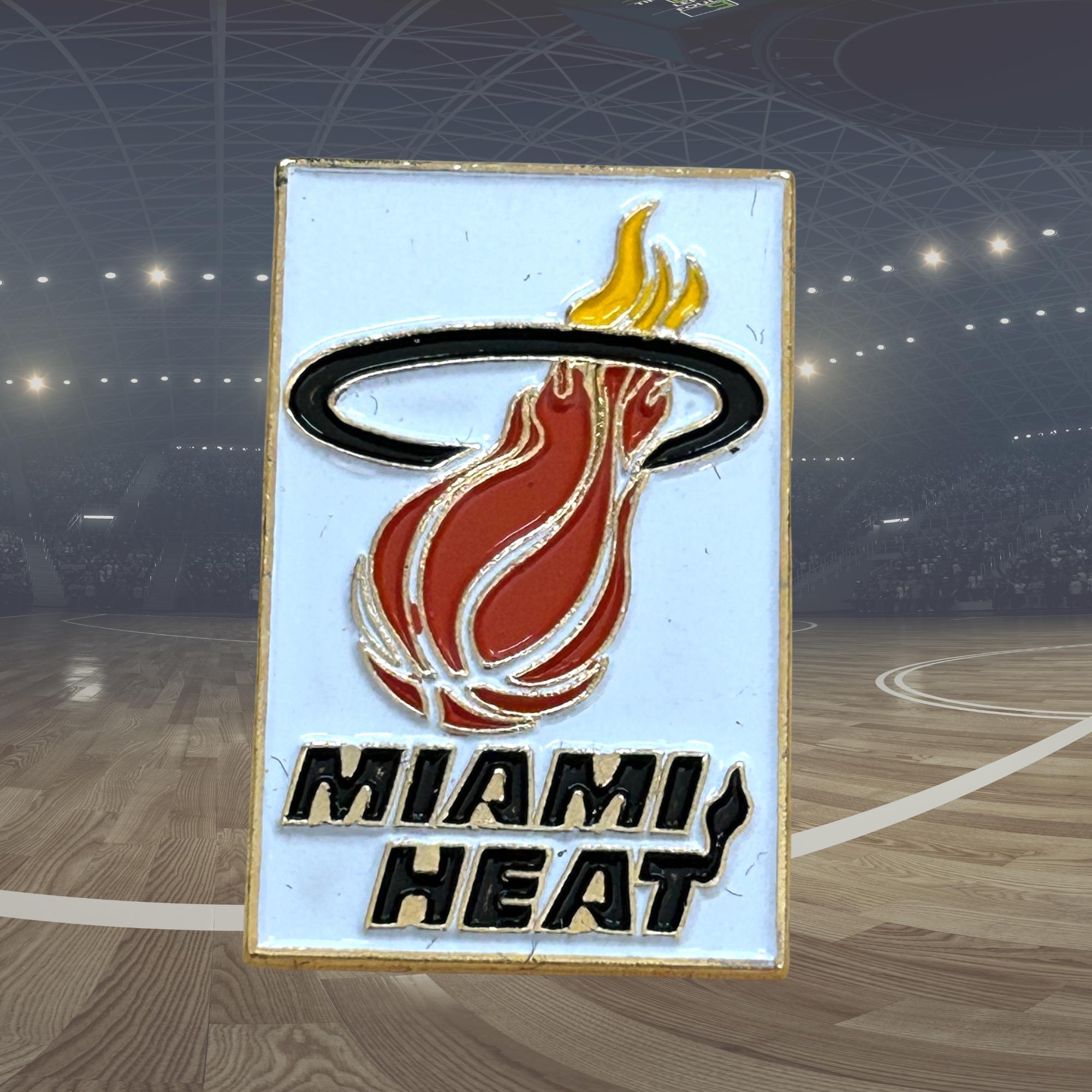 ヴィンテージ マイアミ・ヒート 1980年代 NBA バスケットボール ピン 