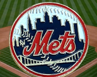 Vintage New York Mets 1990s MLB Baseball Pin - Etsy