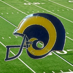 Vintage Los Angeles Rams 1980&#39;s NFL Football Helmet Lapel/ Hat Pin