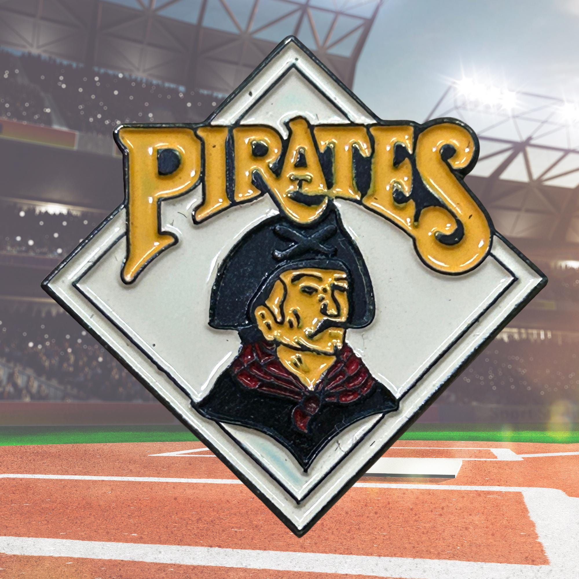 ヴィンテージ ピッツバーグ パイレーツ 1990年代 MLB 野球ピンバッジ