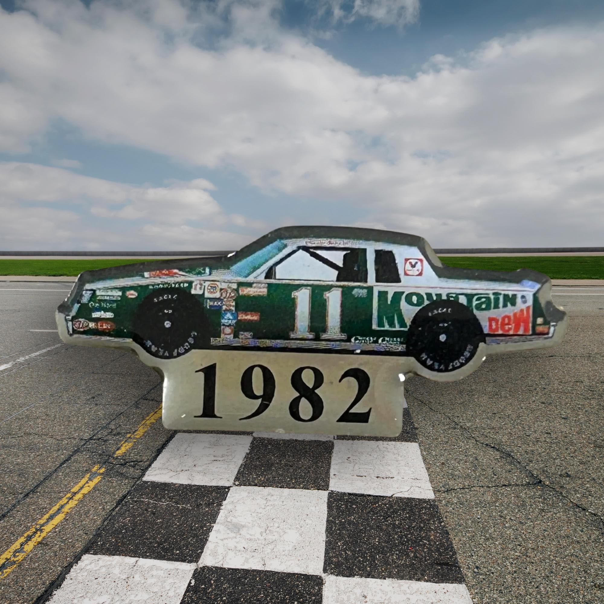 Vintage Darrell Waltrip #11 Nascar 1982 Winston Cup Champion Car