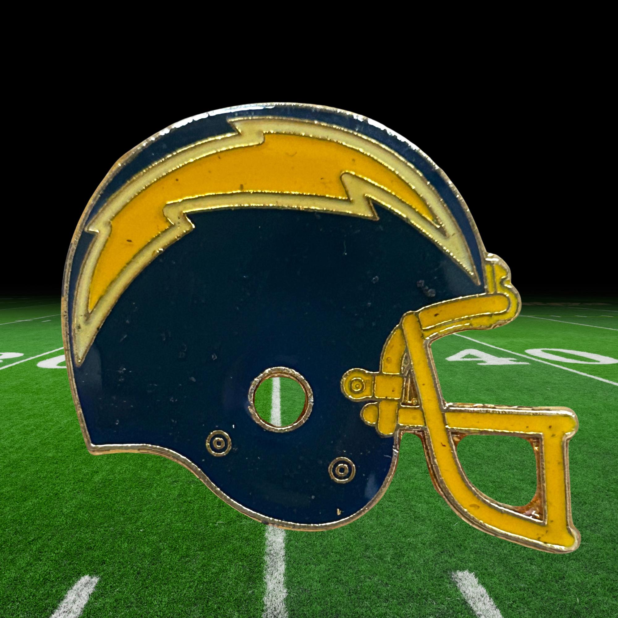 Vintage San Diego Chargers 1980's NFL Football Helmet Pin - Etsy