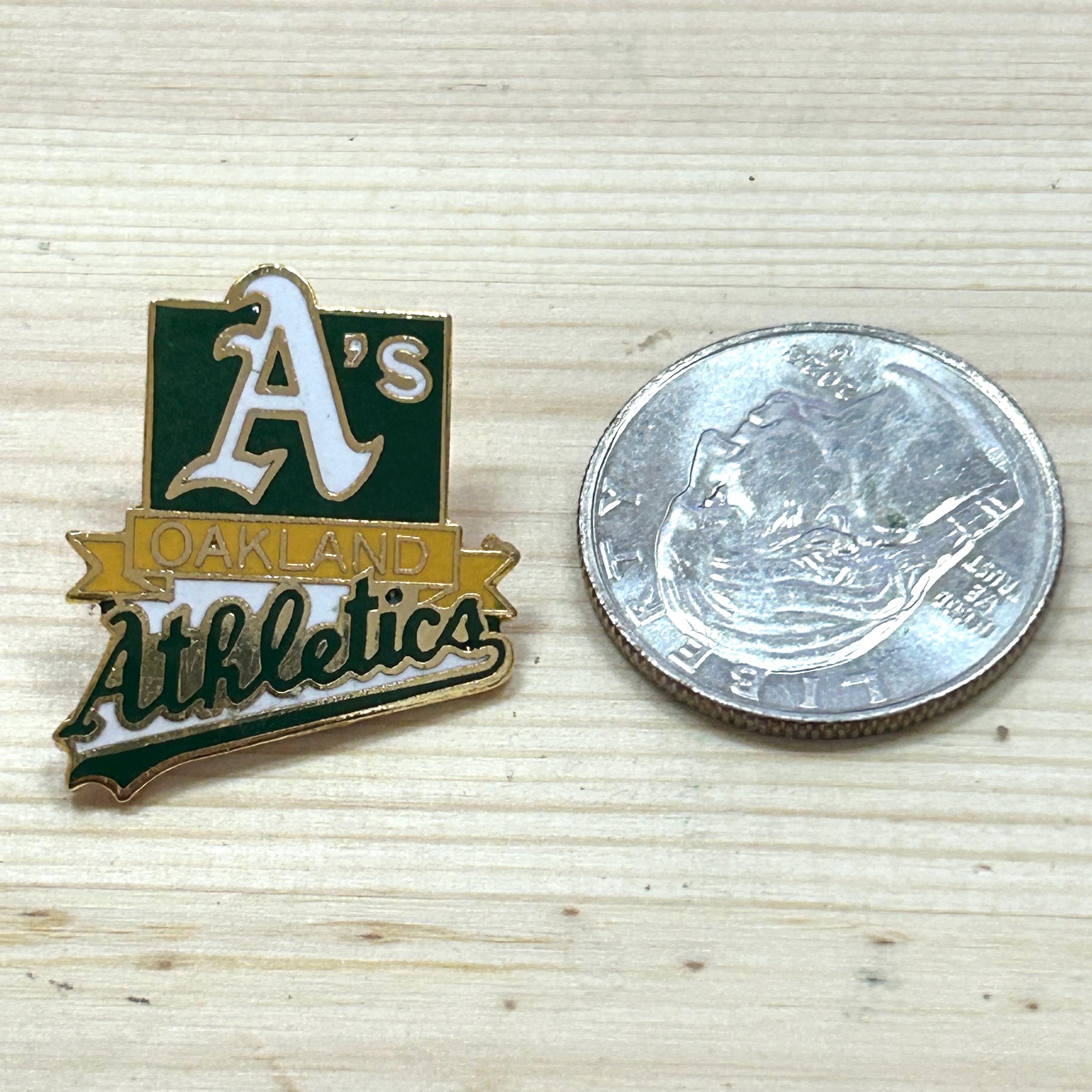 Oakland A's Athletics Vintage 1980s MLB Baseball Pin - Etsy
