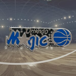 Vintage Orlando Magic 1990s NBA Basketball Pin