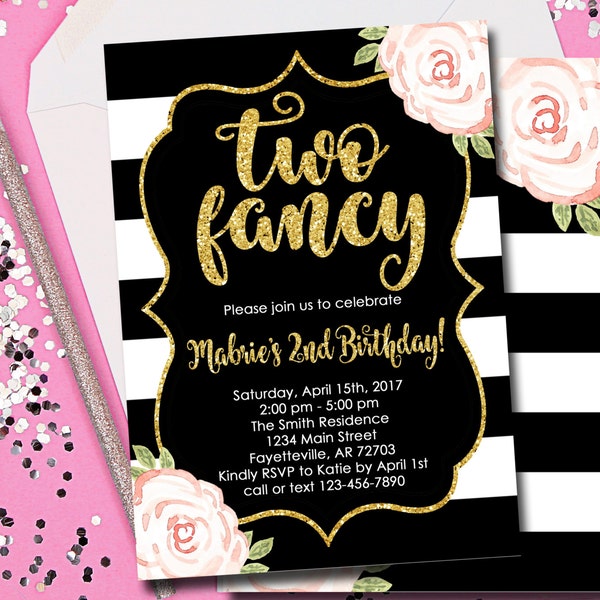 Two Fancy Birthday - Etsy