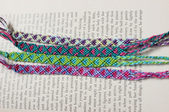 I LOVE 80's Friendship Bracelets, 20 to 50 lots – Peru Miski