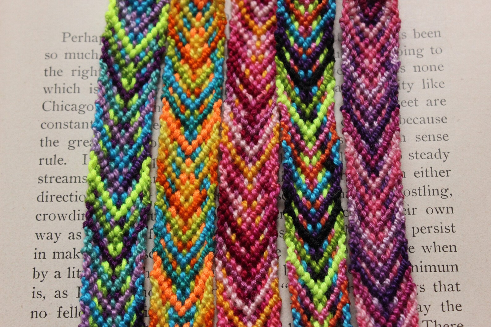 Neon Bracelets Neon Friendship Bracelets Neon Rainbow 90s Etsy