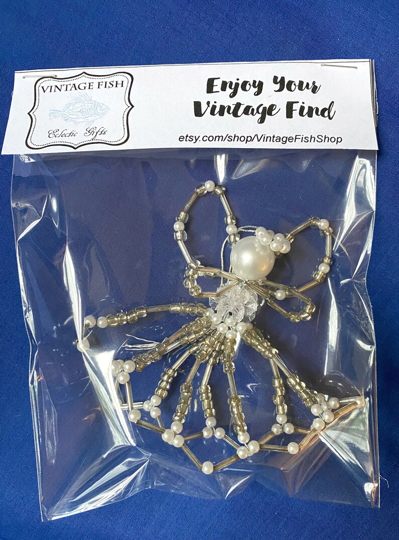 3D Beaded Angel Ornament