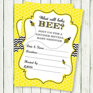 Printable Baby Shower Invitations - Fill In Baby Shower Invitations - Baby Shower Gender Reveal Printable