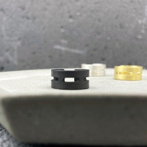 Wide black ear cuff, edgy 925 sterling silver conch cuff, geometric fake piercing earring, unique ear cuff no piercing, mens ear cuff