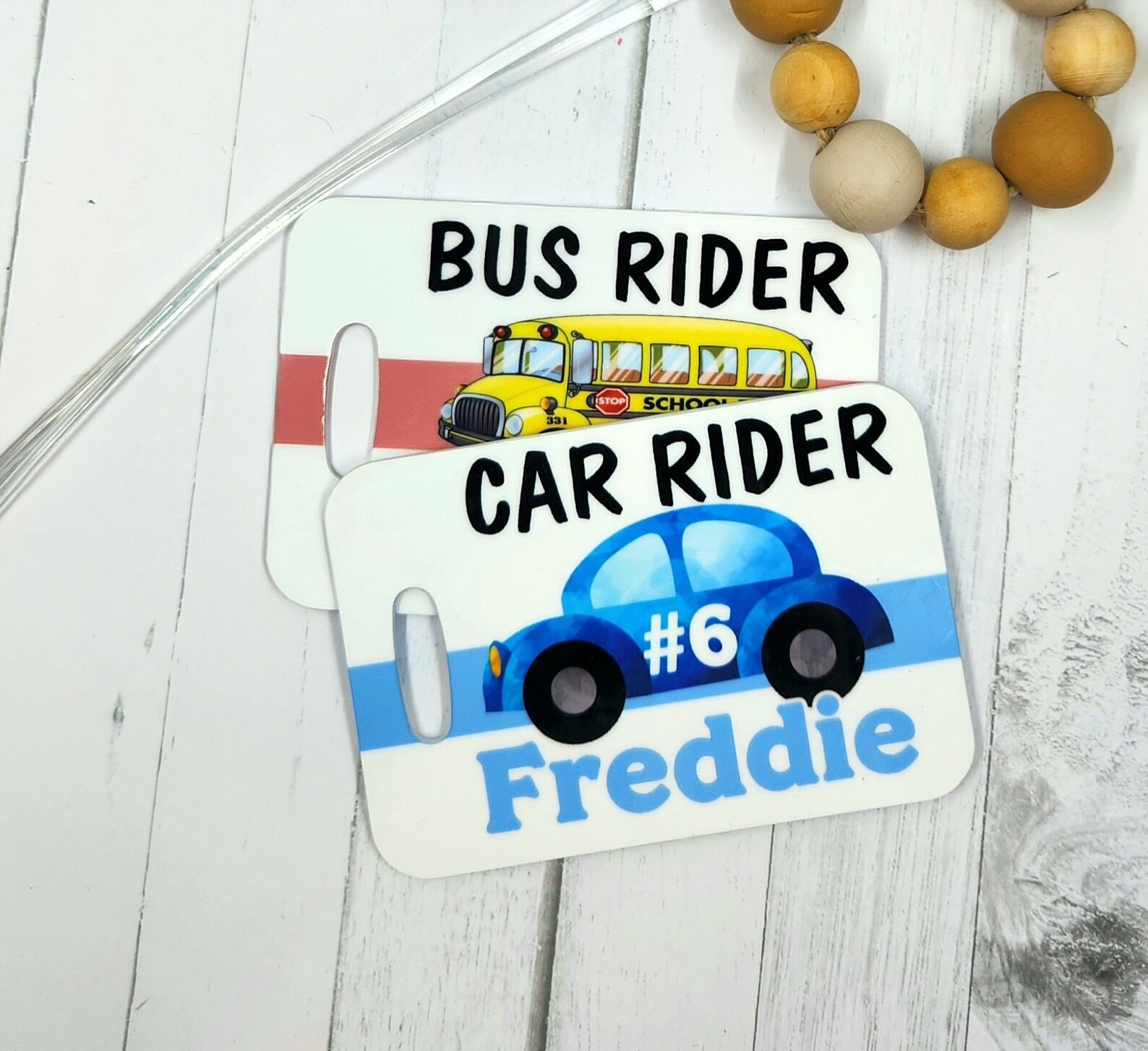 Kids Bus Tag -personalized School Bus Bag Tag -kindergarten- School ...