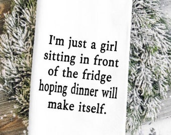Funny Kitchen Decor, Funny Kitchen Towel, Funny Home Decor, Fun Housewarming Gift,  Wine Lover Gift, Wine Bar / flour Sack Towels,