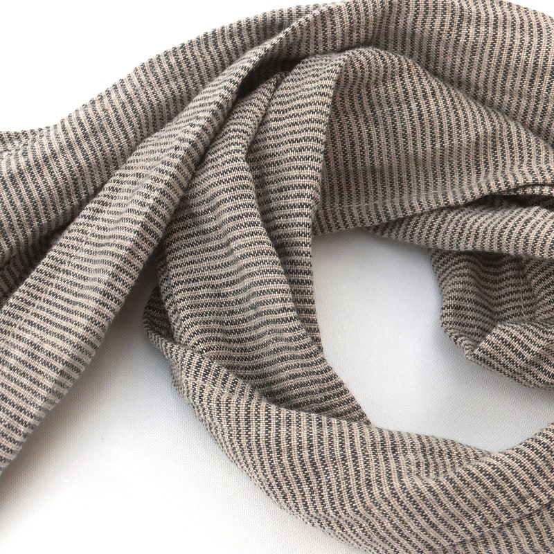 Light Grey Classic Thin Scarf main image 1