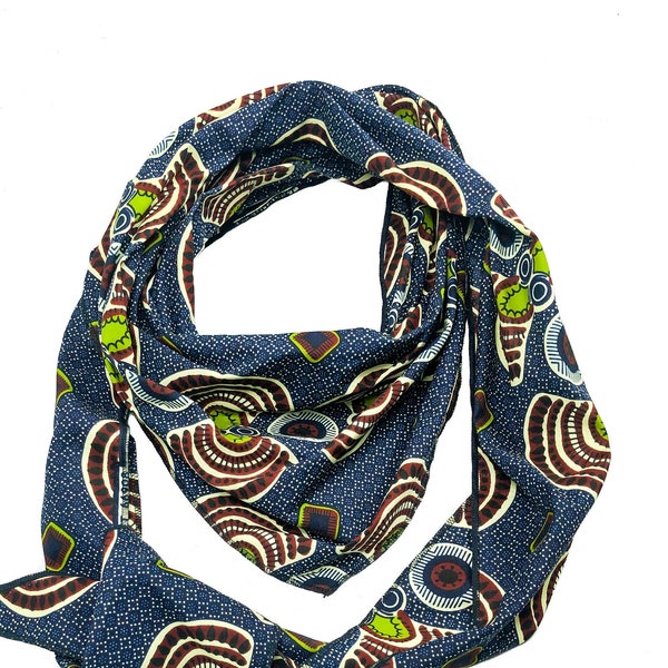 foulard triangle wax echarpe