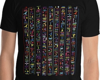 T-shirt créateur "HIEROGLYPHES"