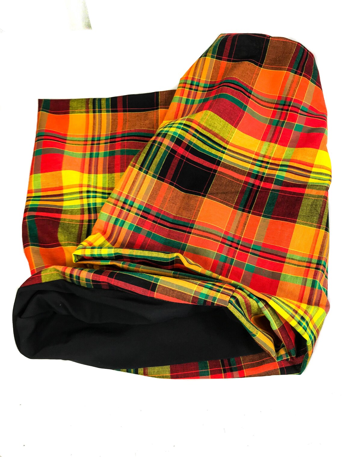 Snood écharpe Foulard Infinity En Wax Africain - Double Tour, Multicouleur, Fait Main En France