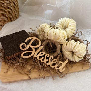 Pumpkin Napkin Rings Gift Set