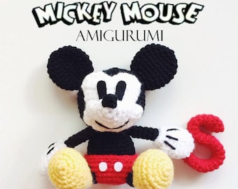 Mickey Mouse Amigurumi Crochet Pattern PDF