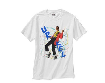 Steve Urkel vintage fresh prince bel air tv 90s michael jordan retro bulls tee shirt tshirt