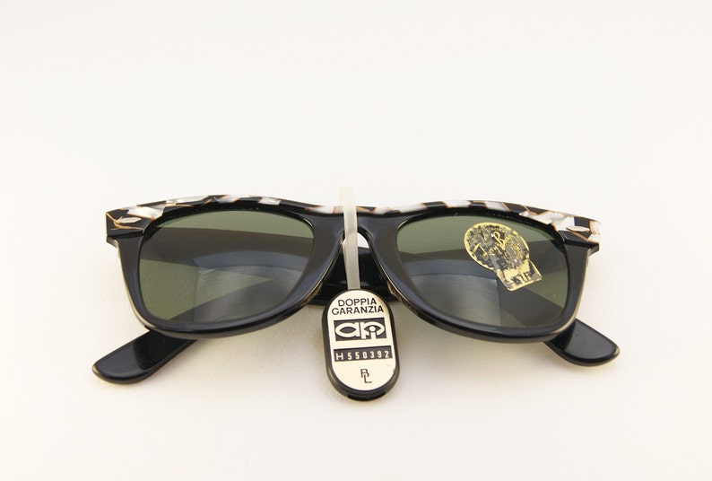 Rare By Lomb Mosaic Ray Wayfarer 80s Bauschamp; Vintage Nbw Sunglasses Unisex Ban Ii yvwm0N8nO
