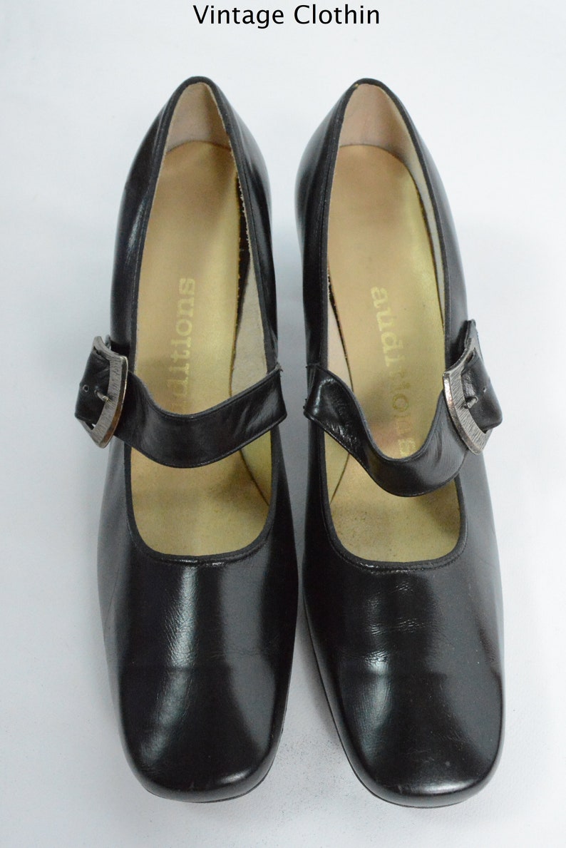 1960s Auditions Black Pumps, New Old Stock, 1960s Pumps, 60s Shoes, 60s ...
