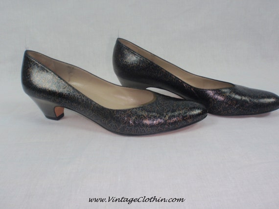 Salvatore Ferragamo Pumps, Leather Shoes, Vintage