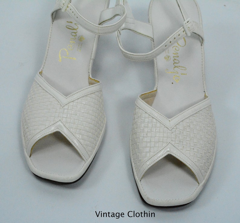 peep toe woven sandals