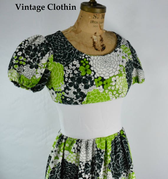 1960s Floral Dress, 1960s Dress, Vintage Dress, 1… - image 1