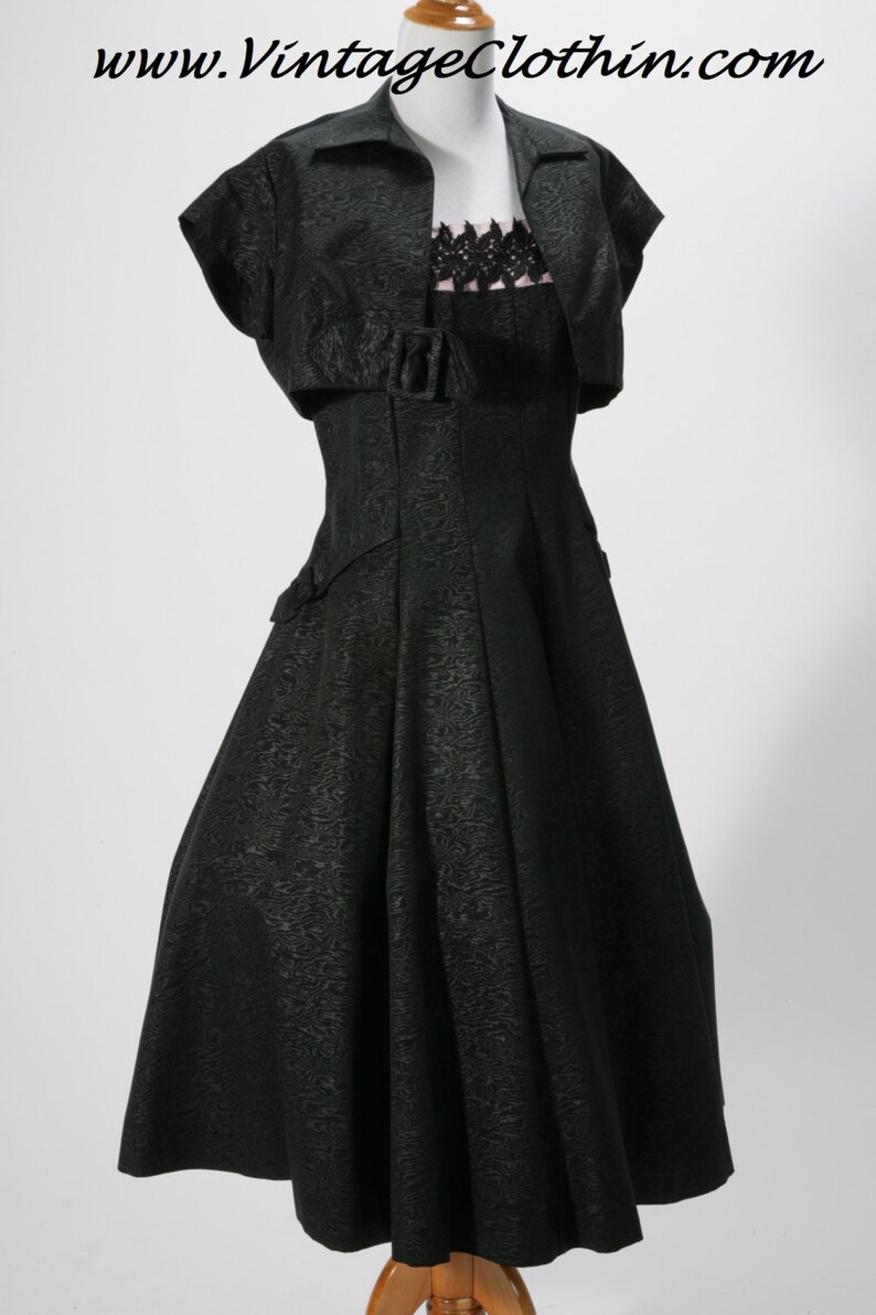 1950s Laura Lee Originals Shimmering Rockabilly Swing Dress | Etsy