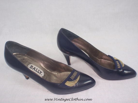 vintage bally shoes 1980s