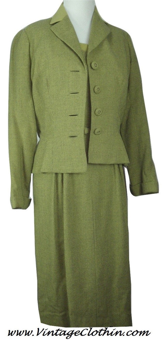 1940s Designer Originals Frances Shop Dress and Ja