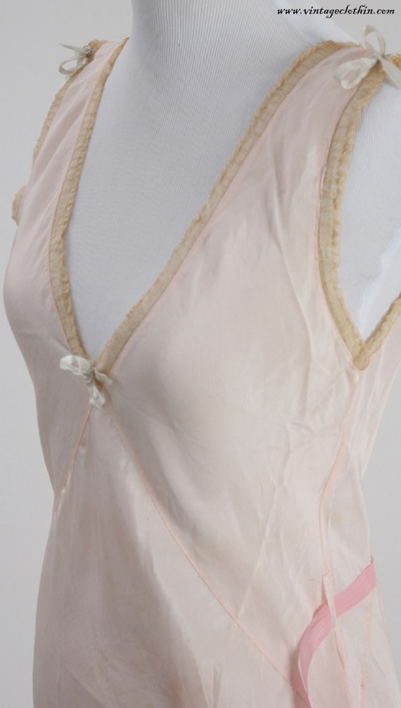 1930’s Nightgown, Nightgown, Vintage Nightgown, Li