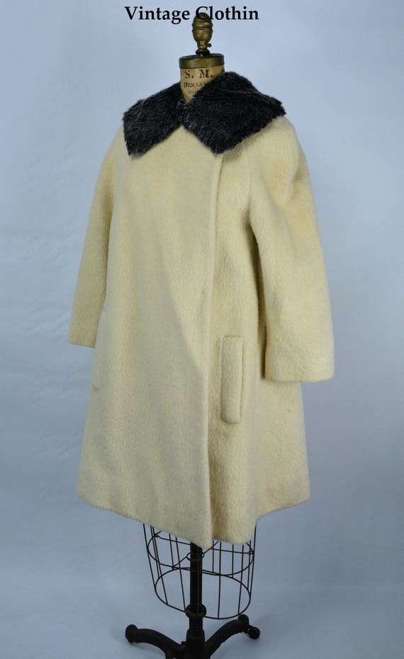 1950s Lilli Ann Mohair Coat, 1950s Lilli Ann Vinta