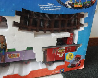 Toy Story 2 Interactive Talking Train Set With Talking Characters