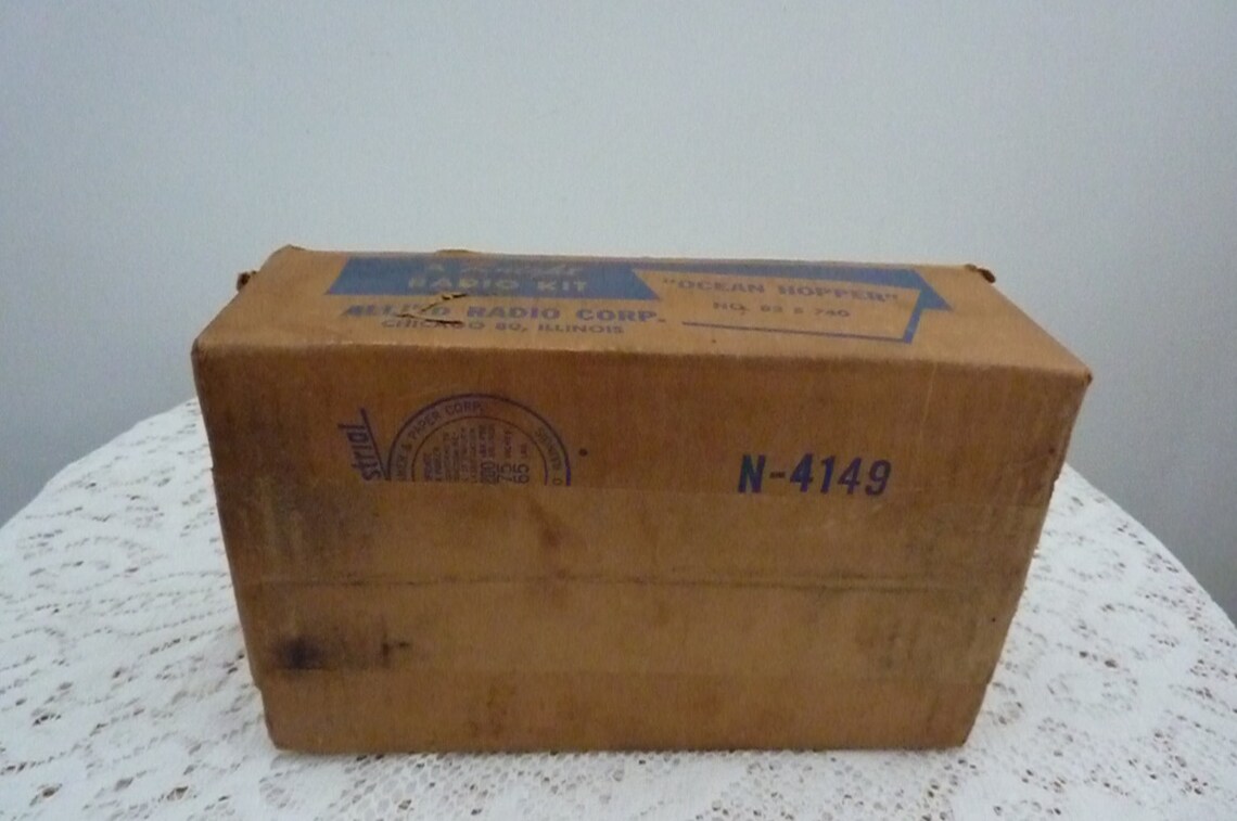 Knight Kit Ocean Hopper Shortwave radio Etsy