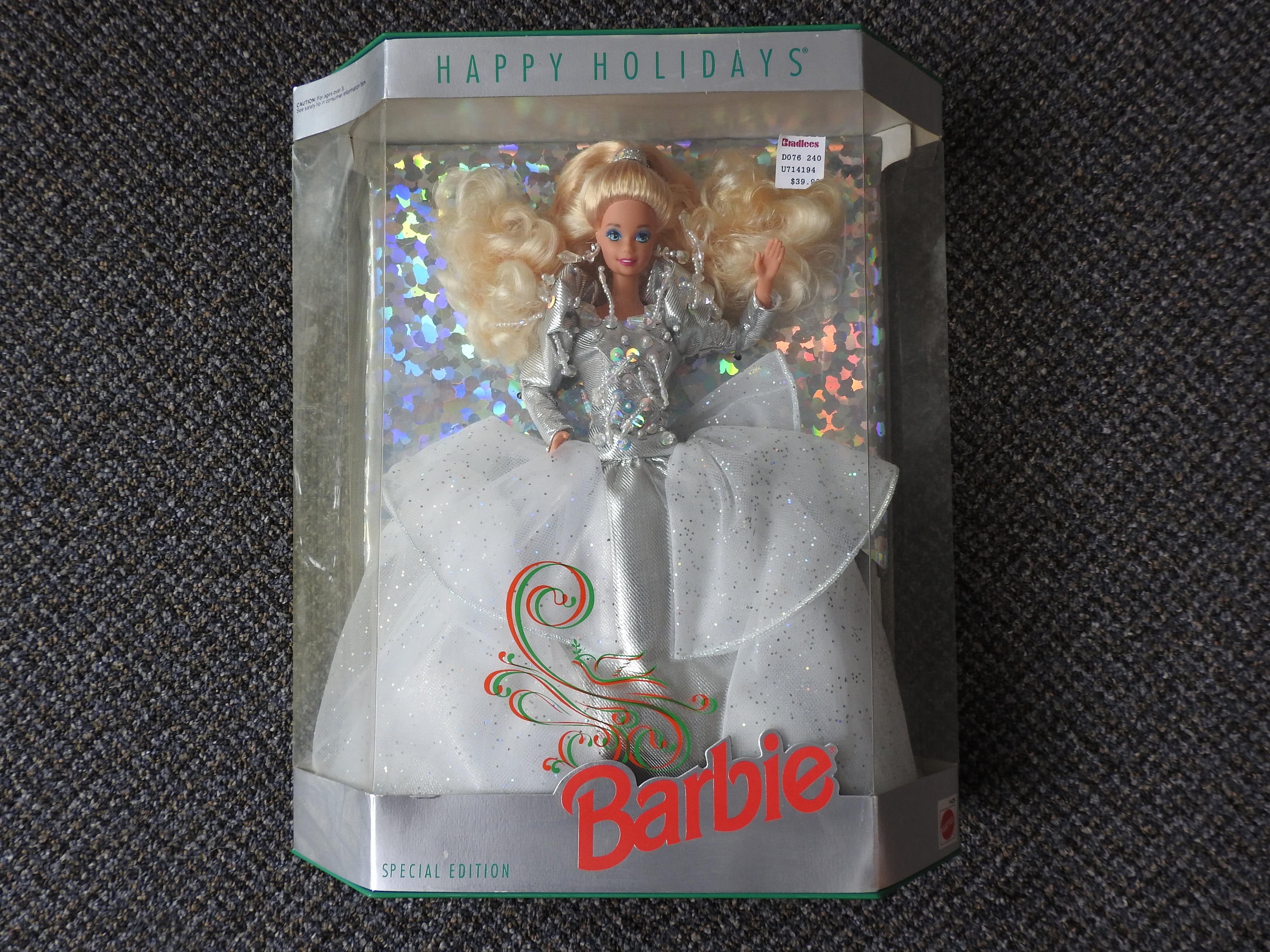 1992 christmas barbie
