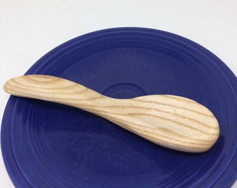 Hostess Gift Wood Spoon, Wooden Spoon, Oak Spoon, Short Wood Spoon, Stout Wood Spoon, Handmade Wood Spoon, Small Oak Spoon shipping included