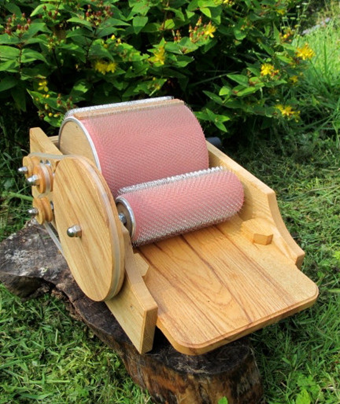 STANDARD Classic Drum Carder and 1 EXTRA DRUM for General Etsy