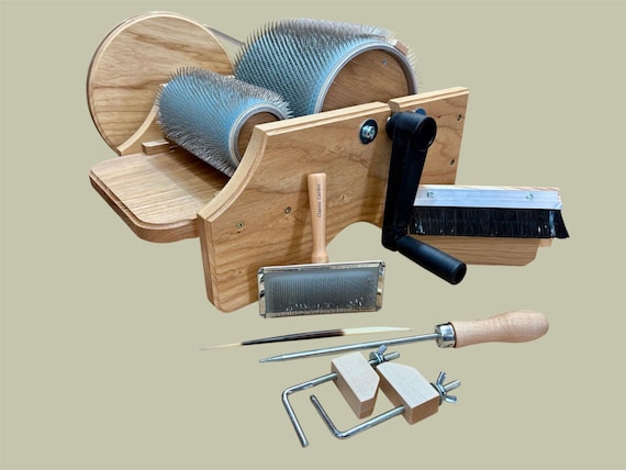 STARTER PACKAGE High Sided COMPACT Classic Drum Carder