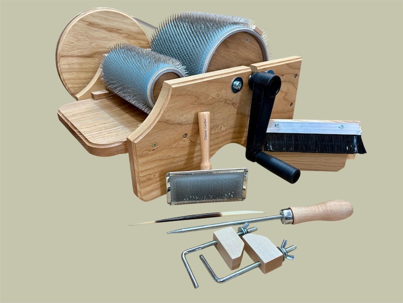 STARTER PACKAGE High Sided COMPACT Classic Drum Carder image 1