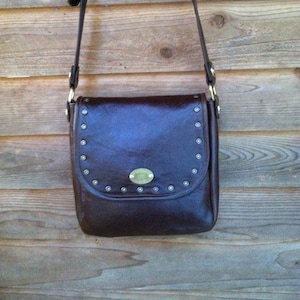 Handmade Leather Concealed Carry Cross Body Handbag
